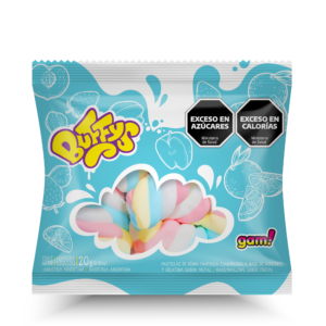 Malvavisco BUFFYS Twister Frutal 20g y 30g