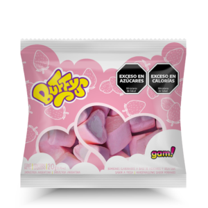 Malvavisco BUFFYS Corazón Fresa 20g