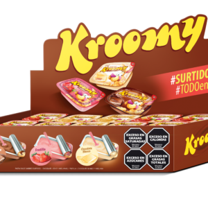 Crema Kroomy Display Surtido (sabores plenos) 24 displays x48u de 10g