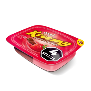 Crema Kroomy Chocolate y Frutilla 36 displays x24u de 10g
